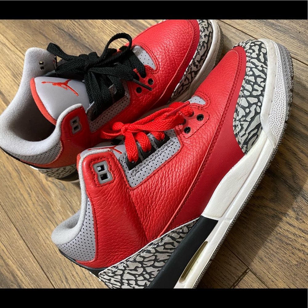 Jordan retro 3 “red cement”